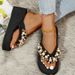 2019 Foeign Tade Lage Size 35-42 Beaded Flip-Flops Women, Non-Slip Wedge Sandals Fo Vacation, Beach, And Outdoo_vogvips.com