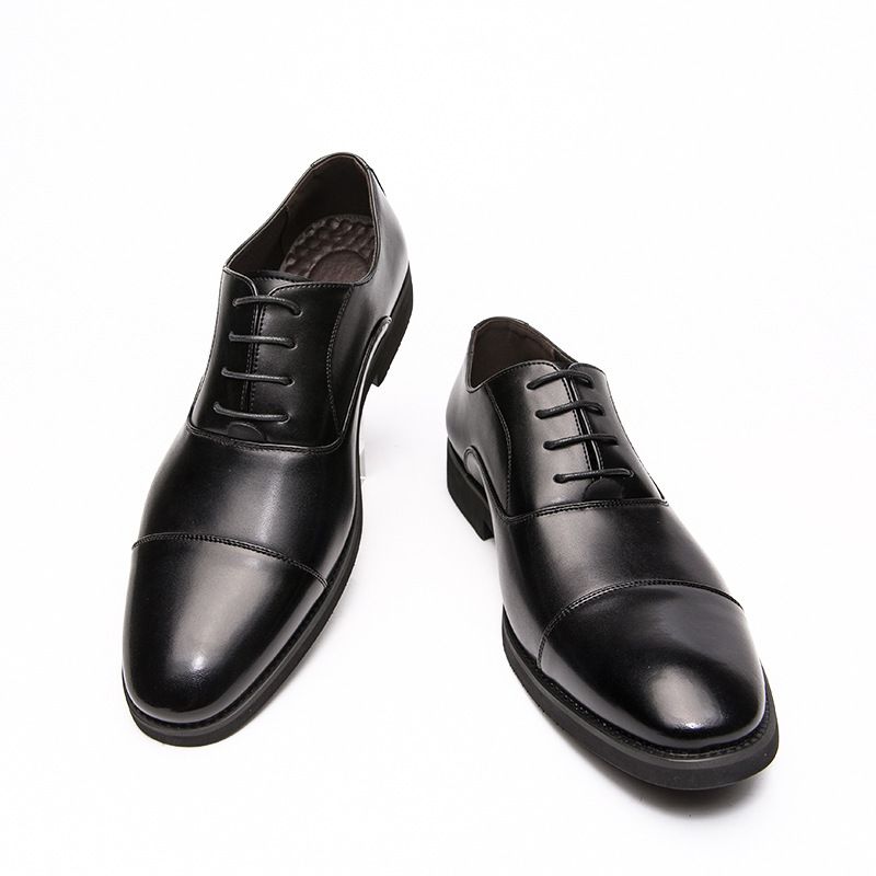 Unbeatable Quality Business Workwear Plus Size Business Casual Men's British Leather Shoes_vogvips.com