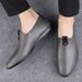 Men's Leather Casual Leather Shoes Men's Doudou Shoes Driving Shoes_vogvips.com