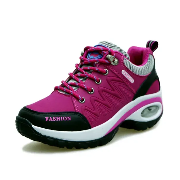 Women Sneakers Elevated Thick Sole Casual Outdoor Anti Slip Mountaineering Lightweight Luxury Fashion Vulcanized Shoes_vogvips.com