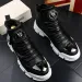 New Black Gold Madman Lion Mascue Mens Casual Absorb Youth Soft Shoes Of High Quality B5_vogvips.com