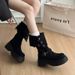 2026 Post-Apocalyptic Style Thick-Soled Height-Increasing Two-Way Martin For Women Autumn New Fashion Versatile Slimming_vogvips.com
