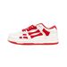 Putian High Version Fashionable Black Bone Low-top Casual Sneakers Sports Unisex White Shoes_vogvips.com