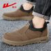 Slip-on Men's Shoes, New Spring Model, Soft Sole, Comfortable And Durable, Suitable For The Elderly, Outdoor Casual Shoes For Men_vogvips.com