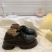Loafers For Women 2024 Autumn Winter New Fleece-Lined Thick-Soled Height-Increasing Fluffy Cotton British Style Small_vogvips.com