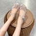 2024 New Cross-Border Jelly Children's Summer Princess Shoes Mid-High Heel Crystal Girls' Baby Sandals_vogvips.com
