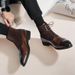 European Warm Series Men's British Style Mid-High Top Leather Shoes Brogue Business Casual Ankle Fashion Pointed Toe Work Martin Boots_vogvips.com