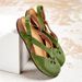 New Women's Shoes For Spring, Plus Size Round Toe Frosted Suede Flat Heel Solid Color Buckle Back Empty Casual_vogvips.com