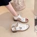 SHLIANG New Style Women's Casual Roman Sandals Plus Size Zipper Up Round Head Fashionable High Heel Solid Color Polyurethane Lining Y0201_vogvips.com