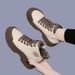 Women's Martin Boots 2024 New High-top Casual Shoes Autumn Winter Slimming Versatile Fashion Thick Heel Platform Short Boots_vogvips.com