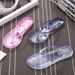 Jelly Transparent Crystal Net Red Cool For Female Summer Students Korean Edition Fashion Trend Outwear With Pinched_vogvips.com