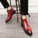 Winter Fashion Chelsea Ankle Boots Mens Pointed Alligator Pattern Casual Shoes High Tops Zapatos Hombre 251113_vogvips.com