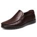 New 2022 Breathable Casual Leather Men's Shoes Versatile Cow Leather Breathable Shoes For Driving 8823_vogvips.com