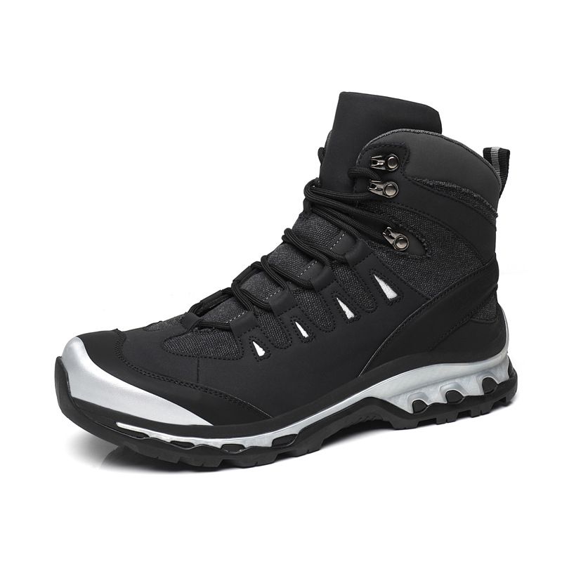 Wild Mountaineering Off-road Boots Outdoor Recreational Hiking Boots Warm Thick-soled Heightening Comfortable Co-tooling Boots_vogvips.com