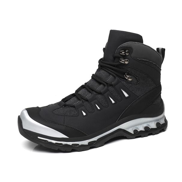Wild Mountaineering Off-road Boots Outdoor Recreational Hiking Boots Warm Thick-soled Heightening Comfortable Co-tooling Boots_vogvips.com
