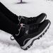Elderly Shoes, Dad And Mom, Winter Velvet Warm High Top Cotton Shoes, Middle-aged And Elderly Shoes, Anti Slip And Waterproof Soft Soled Sports Shoes_vogvips.com