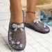 Summer New Crystal Transparent Closed-toe Slippers, Fashionable Hollow-out Ladies' Home Sandals, Half-slippers For_vogvips.com
