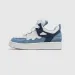 Fashion Denim Leather Casual Sneakers Women Comfortable Soft Soled Shoes_vogvips.com
