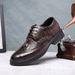 Euro Step 2025 New Brogue British Business Formal Genuine Carved Casual Leather Men's Shoes_vogvips.com
