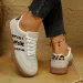 Women's Beige Suede Sneakers With Leopard Print Stripes And Gum Sole Daily Outft_vogvips.com