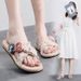 35-43 Size Slippers, Summer Outerwear, Fashionable Flowers, Internet Celebrity Fairy Women's 41 Beach Shoes, Sandals, 42_vogvips.com