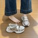 Korean Style Velcro Dad For Women 2025 Summer Student Sports Running Casual Shoes Thick Sole Height Increasing Ld017_vogvips.com