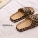Leopard Print Slippers For Women, Summer New Korean Style Fashionable Indoor Home Thick Sole Couple_vogvips.com