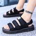 Couple Style Men's Women's Beach Shoes, Two-Wear Non-Slip, Breathable, Lightweight And Comfortable Slip-On Sandals_vogvips.com