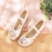 Women’s Shoes Summer New Style Ancient Style Mercerized Satin Ethnic Style Embroidery Low Heel Heightening Women's Single Shoes_vogvips.com