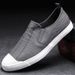 Euro Step 2025 Autumn New Men's Breathable Casual Slip-On Lazy British Business Leather Shoes Loafers Sneakers_vogvips.com