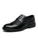 Euro Step Plus Size Formal Fashion 2025 New Brogue Men's Single British Leather Shoes_vogvips.com
