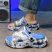 Men's Summer Outdoor Slippers Trendy Brand Non-Slip Casual plus Size 46 Thick Soled Feels like Walking on Clouds Suitable for Driving Flip Flops_vogvips.com