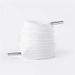 Shoe Accessories open mouthed white shoelace rope, widened flat shoelace rope, a pair of wide shoelaces 2cm_vogvips.com