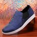 Euro Step Loafers Brand Trendy Autumn Slip-On Sneakers New Men's Casual Shoes Large Size_vogvips.com