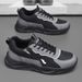 Labor Protection Spring 2025 New Breathable Men's Anti Slip And Wear-Resistant Thick Soled Sports Casual Dad Shoes_vogvips.com