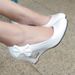Women's Chunky Heel Mary Jane Shoes – Round Toe, Bow Detail, PU Leather (Sizes 34-43, White/Black/Yellow/Pink)_vogvips.com