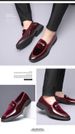 Men's Leather Slip-On Dress Shoes British Style Comfort Formal Shoes Large Size_vogvips.com