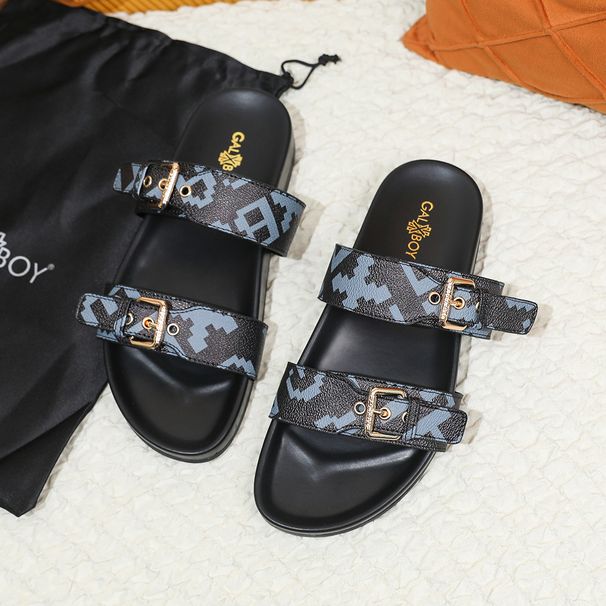 South Africa Foreign Trade New Summer Thick-soled GALBOY Women's Shoes Girla Slippers_vogvips.com
