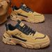 Men's Spring Pure Black Kitchen Safety Shoes, Non-slip, Wear-resistant, Breathable Work Shoes For Construction Sites_vogvips.com