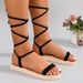 Women's Fashion Trend Anti-slip Wear Comfortable Lightweight Soft Soled Strappy Sandals_vogvips.com