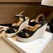 Women's High Heeled Wedge Sandals One Strap Style Fairy Trendy Roman Summer Sandals_vogvips.com