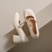 Soft-wind Casual Women's Shoes - Soft Leather, Thick Heel, Low Cut, Versatile For Daily Wear, Fashionable Small Leather Shoes_vogvips.com