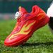 New mesh soccer shoes for children breathable mesh nails for primary school boys and girls professional soccer training shoes_vogvips.com