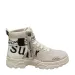 Mens Beige High Top Platform Non Slip Sneakers Footwear With Printed Straps For Casual Street Daily Wear_vogvips.com