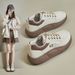 Little White Shoes Female Student Platform Heightening Shoes Sports Board Shoes Casual Shoes_vogvips.com