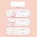 T-shaped Thickened Heel Sticker 2-in -1 Large Change Small Anti-heel Drop Anti-wear Anti-slip Adjustment Shoe Size High Heel Insole Half Size Pad_vogvips.com