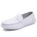 Men's Nurse Shoes White Soft-soled Non-slip Hospital Work Shoes Breathable And Comfortable Men's Casual Platform Shoes_vogvips.com