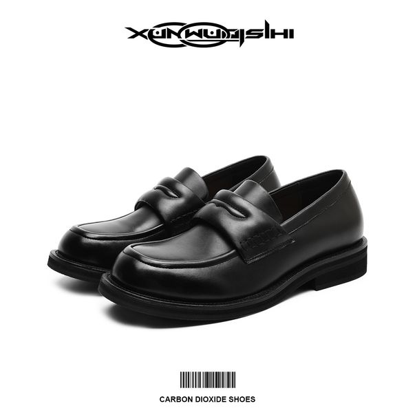 Old Money Style Elegant One Le Fu Thick Sole Height Increasing Spring And Summer New Single Shoe Commuting Set Foot_vogvips.com