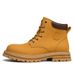 Big Yellow Boots Men's Medium Tube Tooling Boots Couple Locomotive Thick-soled Splicing Martin Boots_vogvips.com