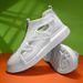 Large Breathable Sandals Summer New Thin Men's Trendy Mesh Soft Sole Slippers White Shoes Cross-Border Plus Size_vogvips.com